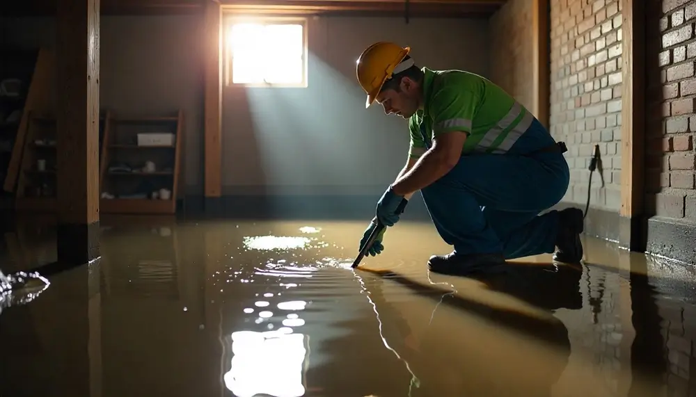 Professional water damage restoration services in Benzonia, MI